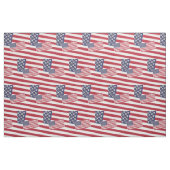 US Flagge-Flagge für Fußball Stoff (Fat Quarter (45,7 x 55,9 cm))