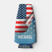 US-Flagge Flaschenkühler (Vorderseite)