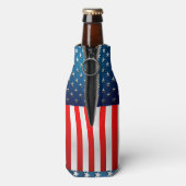 US-Flagge Flaschenkühler (Flasche Rückseite)