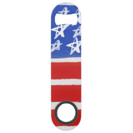 US Flagge, Flaschenöffner aus Edelstahl