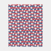 US Flagge Fleecedecke (Vorderseite)