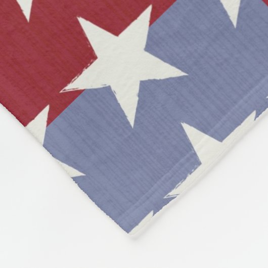 US Flagge Fleecedecke (Ecke)