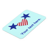 US Flagge Flex Magnet (Linke Seite)