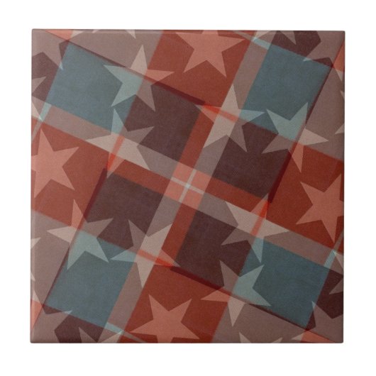 US Flagge Fliese (Vorderseite)