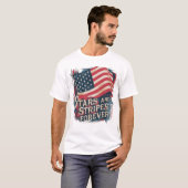 US Flagge Forever T - Shirt (Vorne ganz)