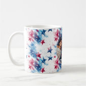 US Flagge Foto und Text C555 Mama, Mutter Kaffeetasse (Links)