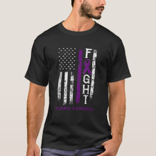 US-Flagge für Demenzkrieger T-Shirt