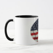 US Flagge für immer Tasse (Links)