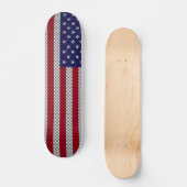 US-Flagge für Kohlenstofffaser wie Print Skateboard (Vorderseite)