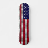 US-Flagge für Kohlenstofffaser wie Print Skateboard (Vorne)