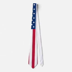 US-Flagge für Krawatte
