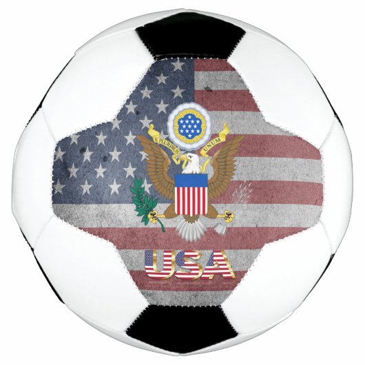 US-Flagge Fußball (Vorderseite)
