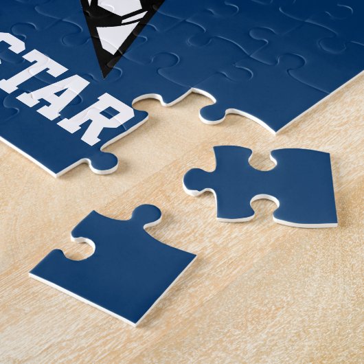 US Flagge Fußball-Ziel Puzzle (Seite)