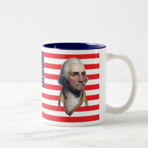 US-Flagge George Washington Tasse