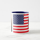 US-Flagge George Washington Tasse (Mittel)