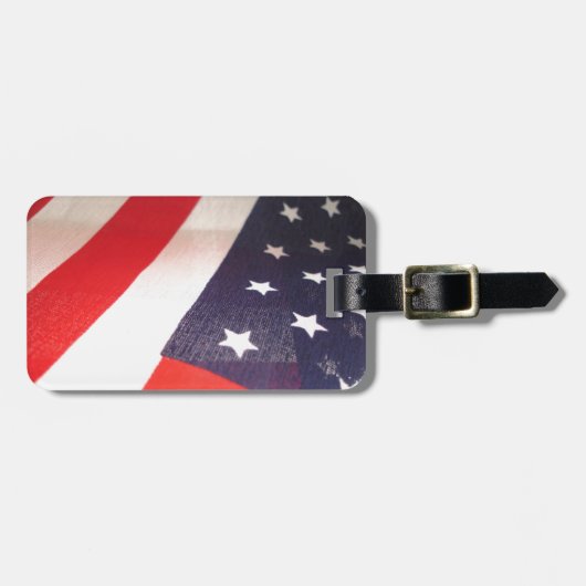 US Flagge Gepäckanhänger (Vorderseite horizontal)