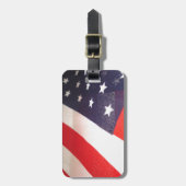 US Flagge Gepäckanhänger (Vorderseite vertikal)