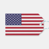 US FLAGGE GESCHENKANHÄNGER (Vorderseite (Horizontal))
