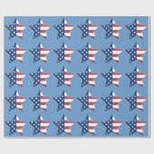 US-FLAGGE GESCHENKPAPIER (Flach)