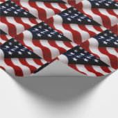 US-FLAGGE GESCHENKPAPIER (Ecke)