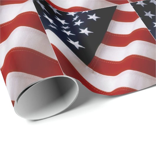 US-FLAGGE GESCHENKPAPIER (Rolleneckpunkt)
