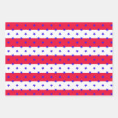 US Flagge Geschenkpapier Set (Vorderseite)