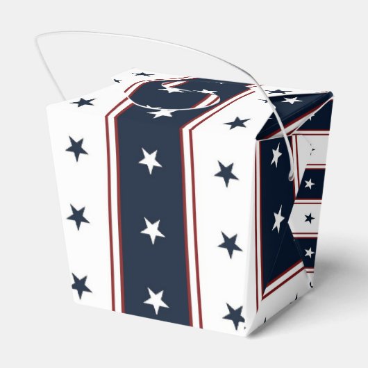 US Flagge Geschenkschachtel (Rückseite)