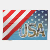 US-Flagge Geschirrtuch (Horizontal)