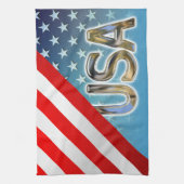 US-Flagge Geschirrtuch (Vertikal)