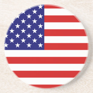 US-Flagge Getränkeuntersetzer