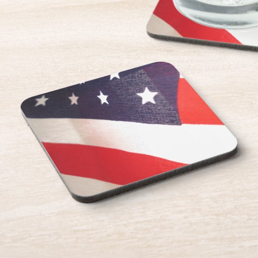 US Flagge Getränkeuntersetzer (Linke Seite)