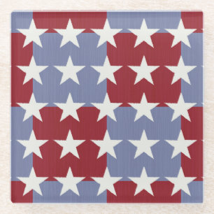 US Flagge Glasuntersetzer