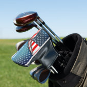 US Flagge Golf Headcover (In Situ)