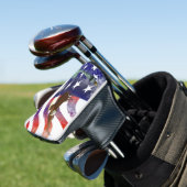 US-Flagge Golf Headcover (In Situ)