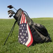 US-Flagge Golfhandtuch (Gras)