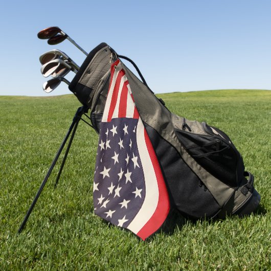 US-Flagge Golfhandtuch (Gras)