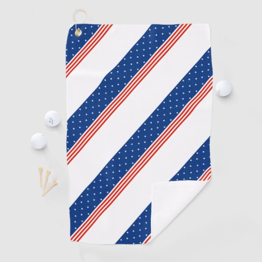 US Flagge Golfhandtuch (Insitu)