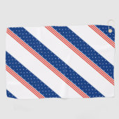 US Flagge Golfhandtuch (Horizontal)