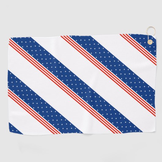 US Flagge Golfhandtuch (Horizontal)