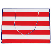 US Flagge Große Geschenktasche Rot Blau  Geschenktüte (Vorderseite)