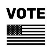 US-Flagge Gummistempel (Prägung)