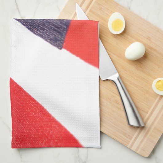 US Flagge Handtuch (Viertel Falte)