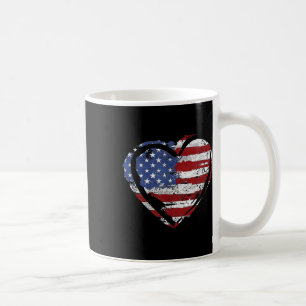 US-Flagge Herzstück Amerikanische Patriotische Str Kaffeetasse