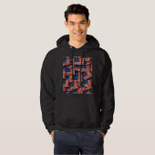 US Flagge hoodie (Vorne ganz)