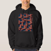 US Flagge hoodie (Vorderseite)