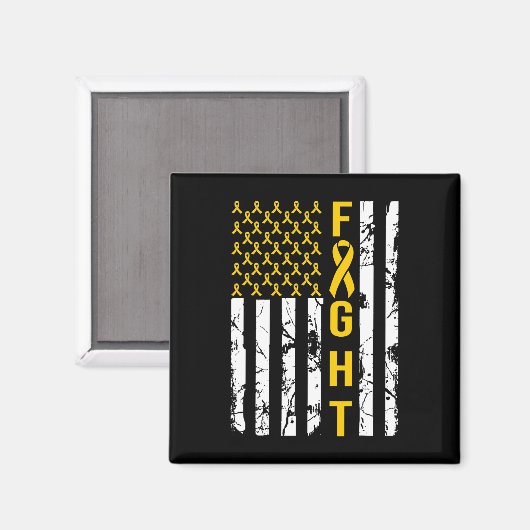 US-Flagge im September tragen wir Goldkrebs im Kin Magnet (Vorderseite/Rückseite)