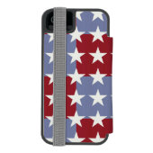US Flagge Incipio iPhone Geldbeutel-Hülle (Folio Rückseite)