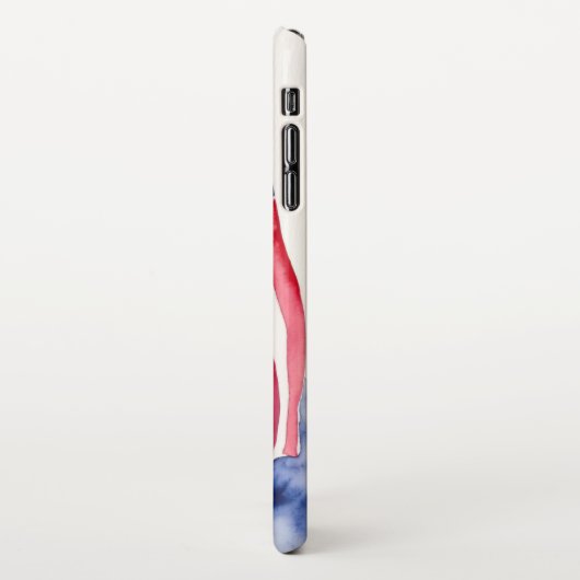 US-Flagge iPhone Hülle (Linke Seite)