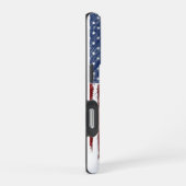 US-Flagge iPhone Hülle (Rechte Seite)