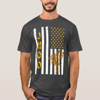 US-Flagge Judo T-Shirt